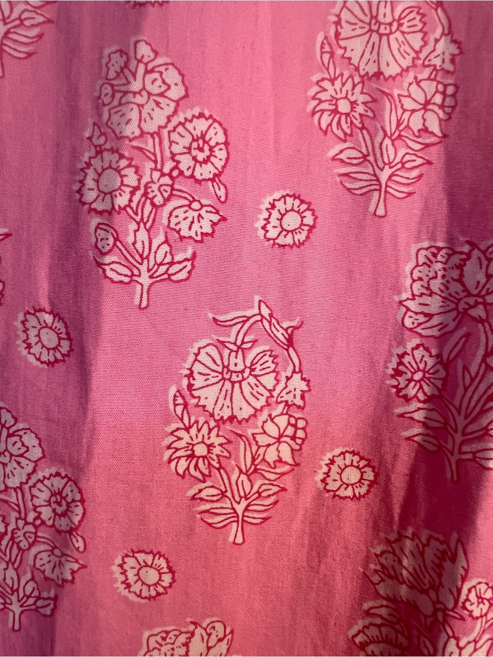 Crown and Ivy Pink Floral Ruffle V-Neck Dress Mini NWT XL Mothers Day - Picture 14 of 16